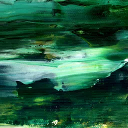 Adventures India Green & Yellow Wooden Abstract Painting Wall Art-image-94