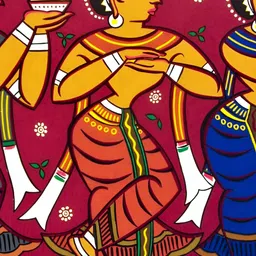 Adventures India Black & Red Wooden Painting Wall Art-picture-19