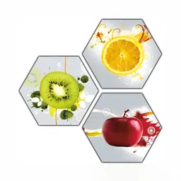 PnF Grey & Green 3 Pieces Wooden Other Wall Stickers-picture-11