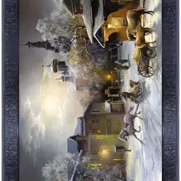 PnF Black & Yellow Abstract Wall Art-picture-31