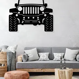 Artrooms Black Metal Wall Hanging-image-34