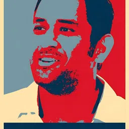 Wallpics Red & Blue Waterproof Wall Poster-picture-13