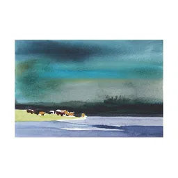 Inephos Blue And Green 1 Piece Printed Canvas Wall Art-image-50