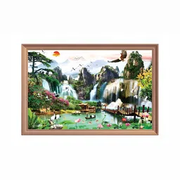 Wallpics White & Green Printed Waterproof Wall Sticker-picture-29