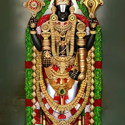 Wallpics Black & Green Lord Balaji Religious Wall Poster-picture-41