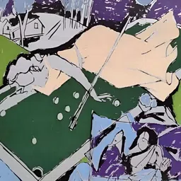 Adventures India Blue & Green Wooden Wall Painting-image-22