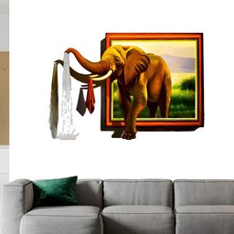 British Terminal Brown & Green Animals Wall Poster-picture-35