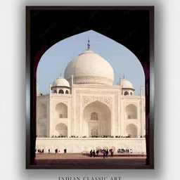 INDIAN CLASSIC ART Beige & Black Wooden Abstract Wall Art-picture-21