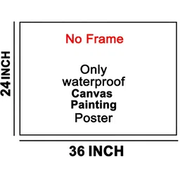 Wallpics Blue & Red Waterproof Wall Poster image 3