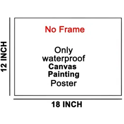 Wallpics Purple & Green Printed Waterproof Wall Poster image 2