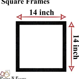 PnF Black & Red Floral Wooden Painting Wall Art image 3