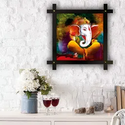 PnF Red & White Religious Digital Printed Wooden Wall Art image 3