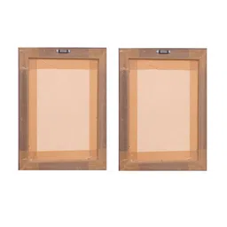 THE HANDMADE FLAIR Grey 2-Pieces Aesthetics Sun Moon Printed Framed Canvas Wall Art image 4