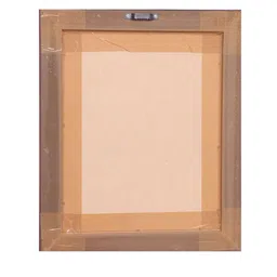 THE VINTAGE ARTISTRY Brown & Black European Portrait Painting Framed Wall Painting image 4