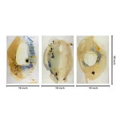 999Store Grey & White 3 Piece Canvas Paintings Wall Art image 3