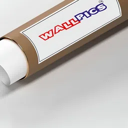 Wallpics Red & Grey Printed High Quality Fully Waterproof Wall Sticker image 2