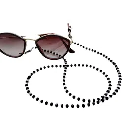 roscoe Face Mask Chain Necklace Holder lanyard Unisex Mask Strap, Anti-lost Mask Leash, Stylish Sunglass Reading Eyeglass Cord Adjustable End Glasses Holder image 1