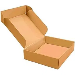 generic K K Industrial Multipurpose Brown Cardboard Box for Packing, Packing Material, Self Locking Corrugated Boxes 12x10x2.50 Inch 3 Ply Boxes for Online Selling/E-commerce Shipping (Pack of 25) image 2