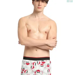 THE BEAR HOUSE Pack of 2 Printed Pure Cotton Outer-Elastic Boxers BOX-YORINO-MC-picture-31