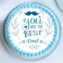 Special Gentleman Cake for Father image 2