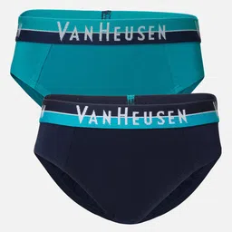 Van Heusen Boys Pack Of 2 Pure Cotton Anti-Bacterial Basic Briefs IKIBBR2DNT21002-picture-55