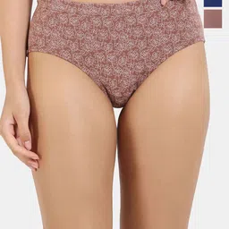 Zivame Women Pack Of 3 Mid Rise Hipster Briefs-picture-18