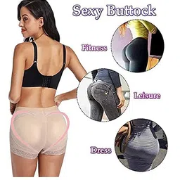 soft touch of love Naylon Butt Hip Shaper Underwear for Women | Padded Butt | Waist Slimming | Lightweight Tummy Control | Body Tummy Tucker | Solid | Washable and Reusable | Easy to Use image 2