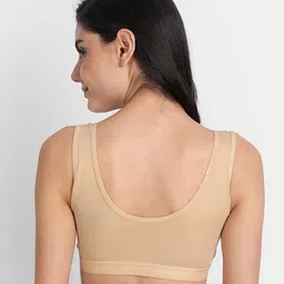 Aimly Pack Of 2 Non-Padded Full Coverage All Day Comfort Cotton Sports Bra image 4