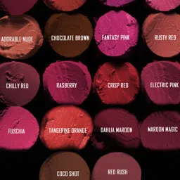 PERPAA Creamy Matte 3Pcs Long Lasting Matte Lipstick - Cherry Red-Red Bloom-Velvet Orange image 5