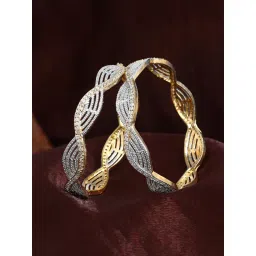 Estele Twisted Design Gehena Graceful Bangles image 1