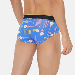 bummer Pack Of 2 Printed Mid Basic Anti Microbial Briefs-BRDBCH02S image 4