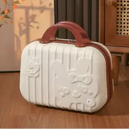 NFI Essentials Travel Portable Carrying Cosmetic Case Suitcase Organizer Makeup Storage Box-image-64