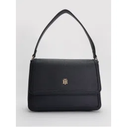 tommy hilfiger accessories Tommy Hilfiger Solid Blue Pu Handbag-picture-20