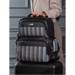 Zouk Bombay Houndstooth Consultant Backpack-picture-4