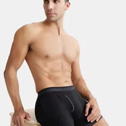 Jockey Men Mid Rise Cotton Trunk 1017-0101-BL-BE image 2