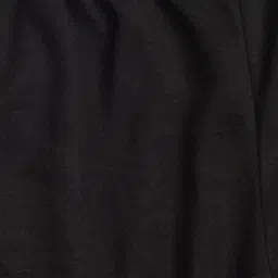 TINY HUG Boys Black Solid Slim-Fit Track Pants image 2