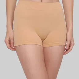 PLUMBURY Women Anti Microbial Pack Of 3 Boyshorts Briefs image 2