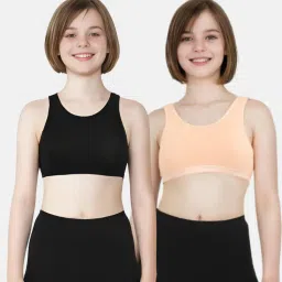 Adira Non Padded Starter Bra - Multi-Color (Pack of 2)-picture-24