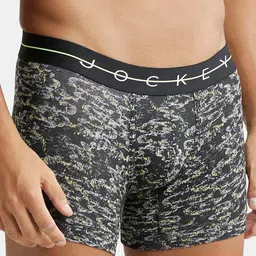 Jockey Printed Ultrasoft Trunk NY02-0101-BLWHY image 4