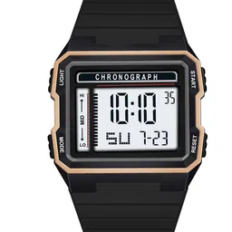 Franklord Men Brass Dial & Bracelet Style Straps Digital Watch F-146 BOG A image 2