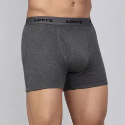 Levis Pack of 2 Smartskin Technology Cotton Trunks with Tag Free Comfort #001-BOXER BRIEF image 4