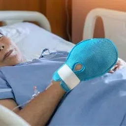 tradehub Dementia Restraint Gloves - Control Mitts Safety Hand Glove, Restraint Mitts, Dementia Products for elderly image 2