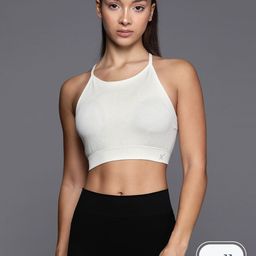 HRX by Hrithik Roshan Seamless Anti-Microbial Rapid-Dry Bra - Full Coverage Lightly Padded-picture-1