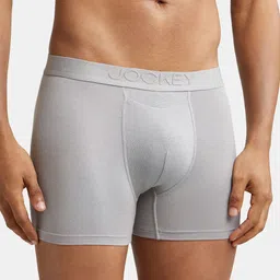 Jockey Men Mid-Rise Ultrasoft Boxer-Style Briefs IC52-0105-BTLGY image 3