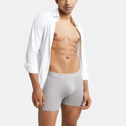 Jockey Men Mid-Rise Ultrasoft Boxer-Style Briefs IC52-0105-BTLGY image 2