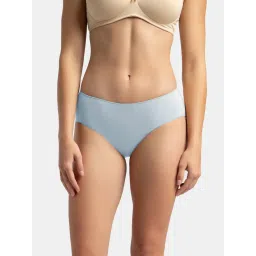 Jockey 1802 Women High Coverage Micro Modal Elastane Hipster - Kentucky Blue image 1