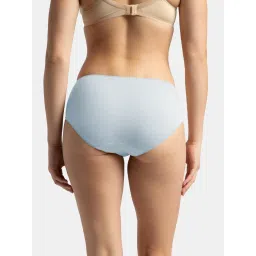 Jockey 1802 Women High Coverage Micro Modal Elastane Hipster - Kentucky Blue image 3