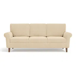 urban ladder create Oxford 3 Seater Fabric Sofa in Birch Beige Colour-picture-10