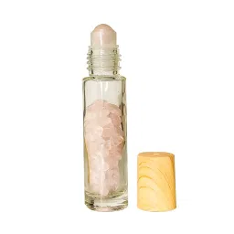 Getmecraft Rose Quartz Roller Bottle For Face, Neck, Eye image 1