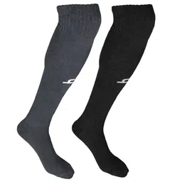 Heelium Pack of 2 Odour Free Superior Grip Cushioned Base Bamboo Football Socks-picture-39